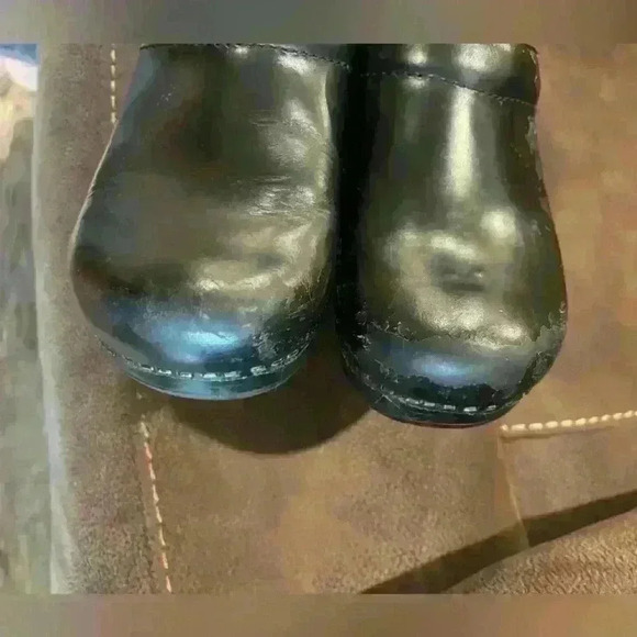 Dansko Black Clogs Size 40 US 9.5-10 - Picture 4 of 10